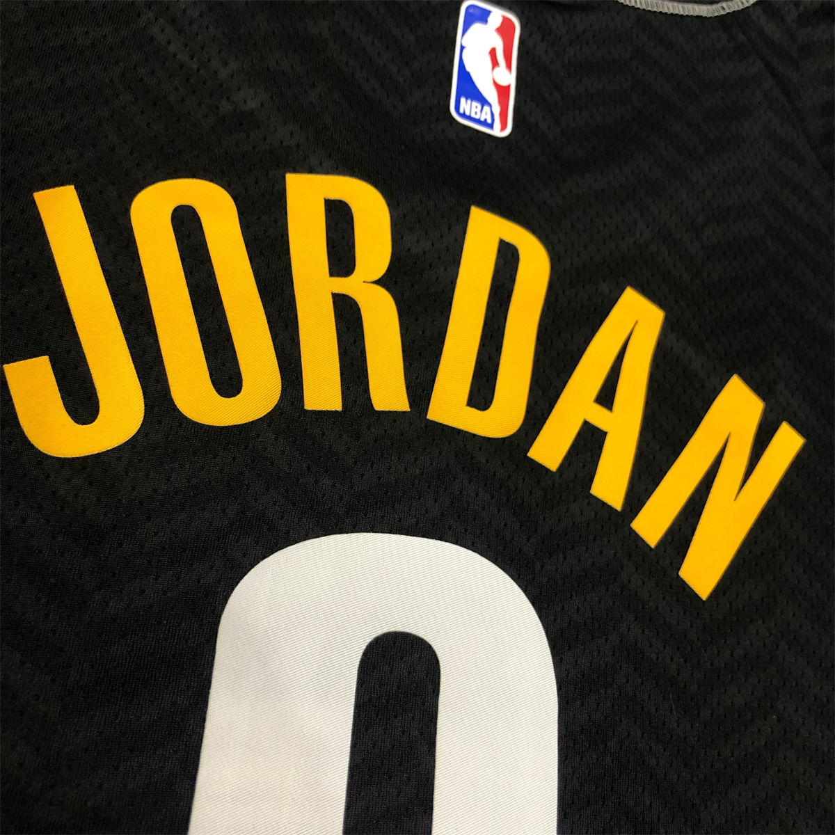 NBA Brooklyn Nets V neck Black Jersey JORDAN#6 S-XXL