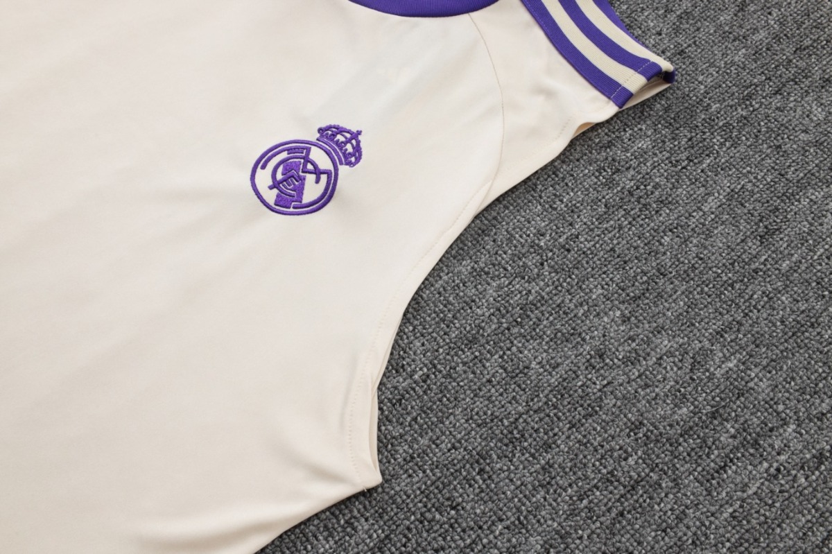 2026 Real Madrid Apricot Training Set Shirt and Shorts