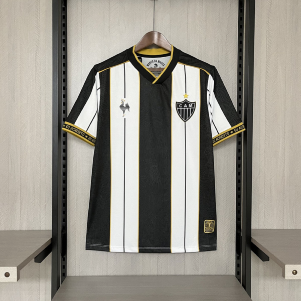 25/26 Atlético Mineiro Special Edition Black and White Jersey Red jersey Fan Version