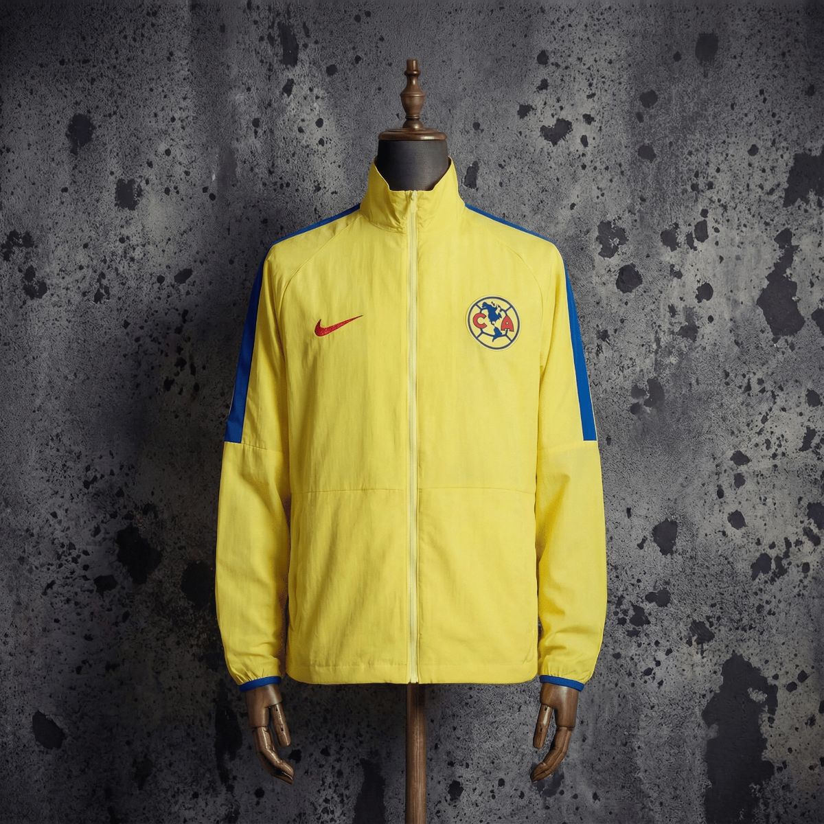 2026 Club America Yellow Jacket Windbreaker Sport Unifom