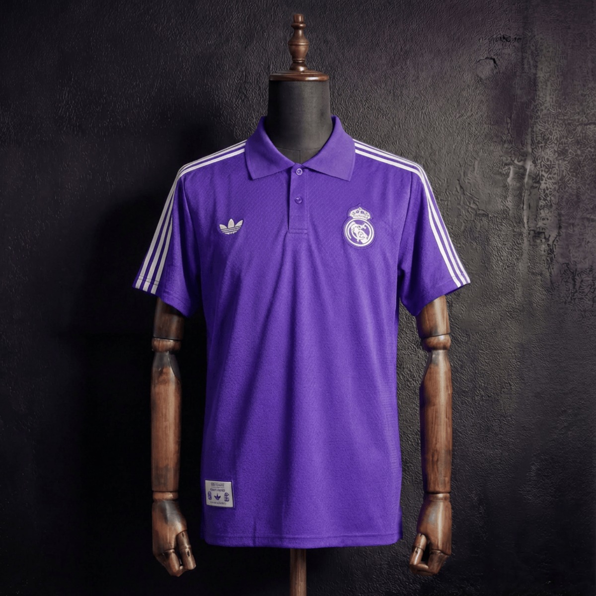 2025/26 Real Madrid Training Purple Polo Fan version