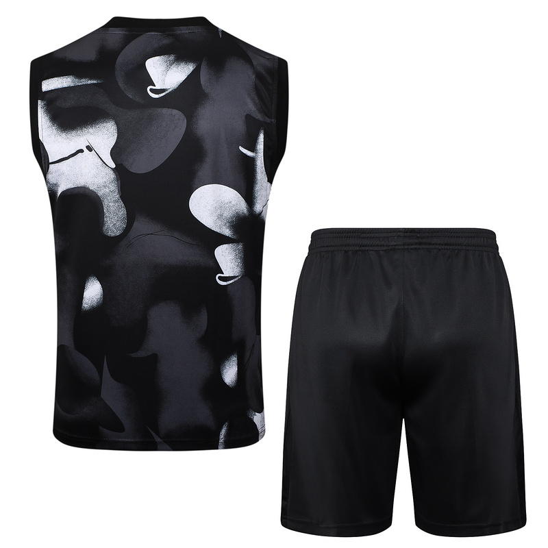 2025/26 Corinthians Black Training Set Shirt and Shorts