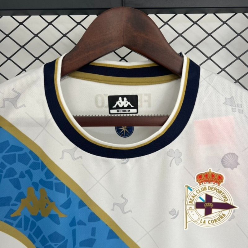 2025/26 Deportivo La Coruna Second Away jersey Fan version