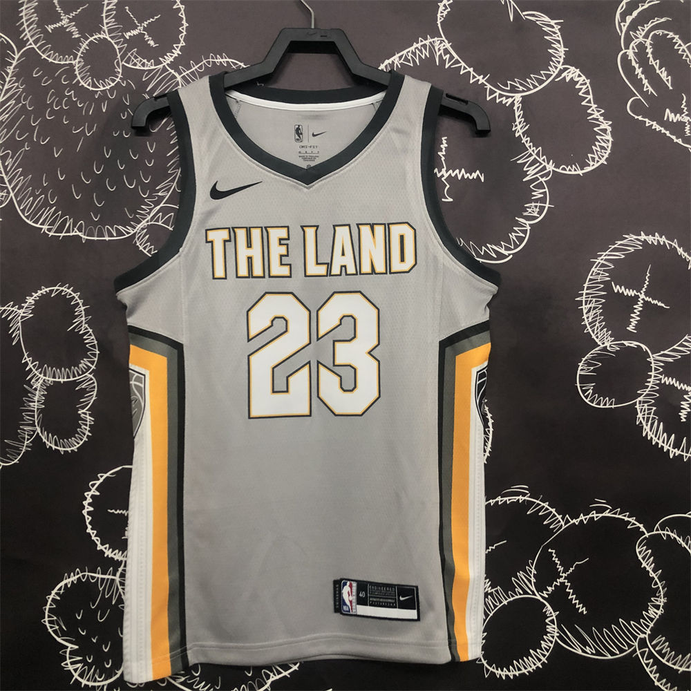 NBA Cleverland Cavaliers V-Neck Grey jersey S-XXL