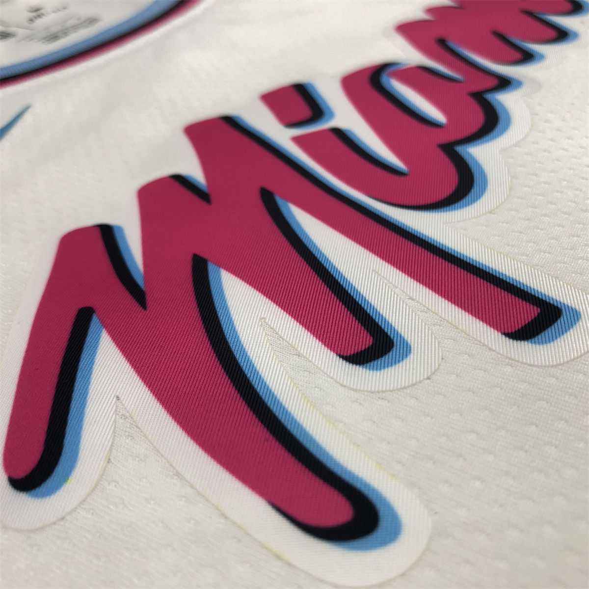 NBA Miami Hearts round neck White Jersey ADEBAYO#13 S-XXL
