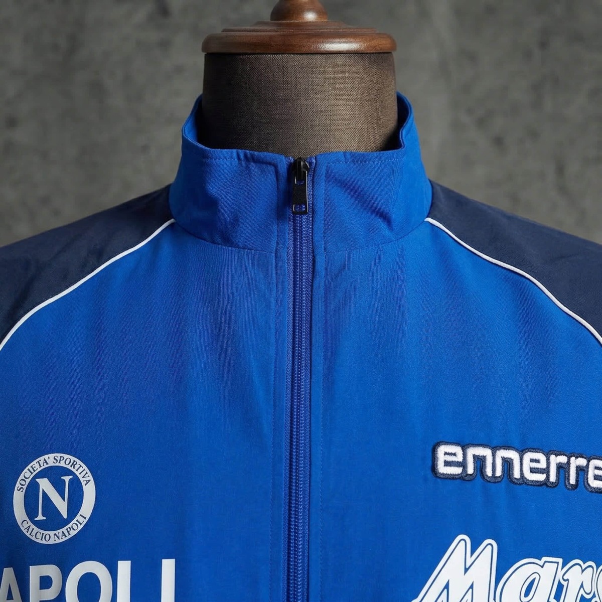 1989 Vintage Style Napoli Jacket Windbreaker Sport Unifom