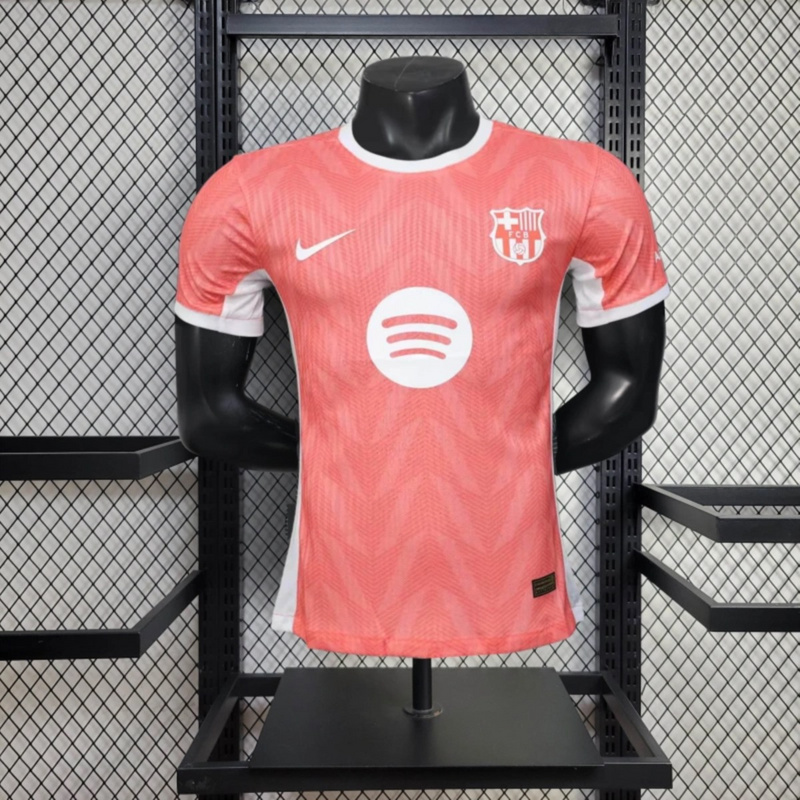 2025/26 Barcelona Special Edition Pink jersey Player Version