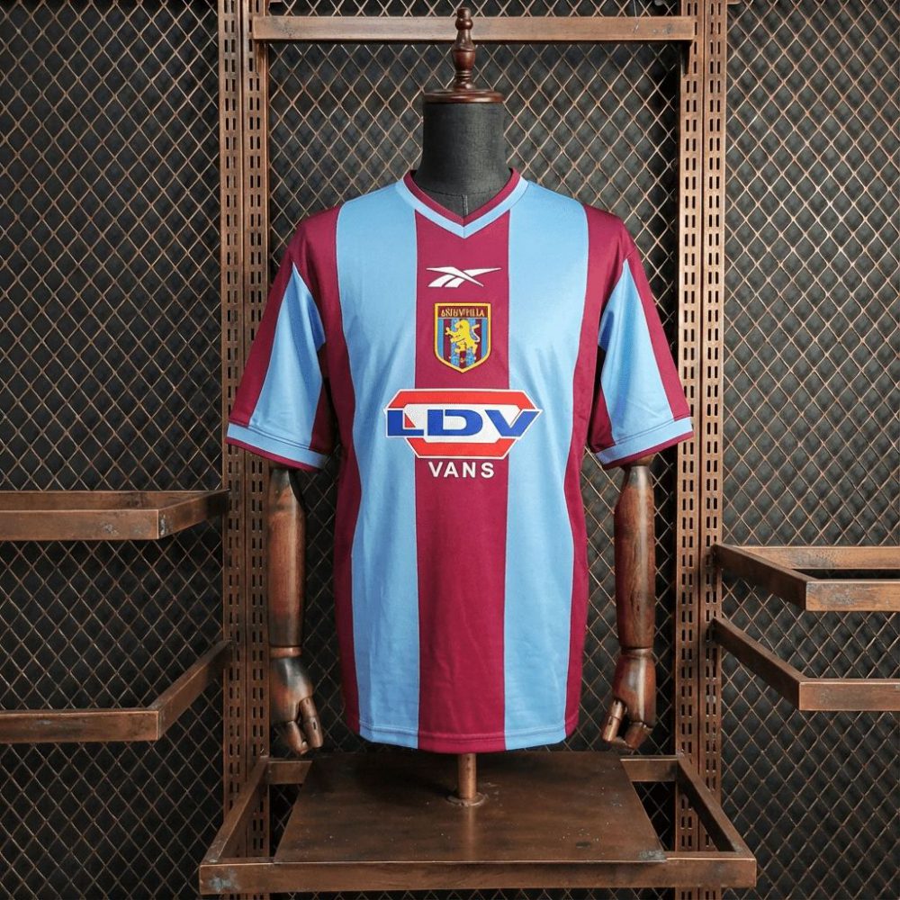 Retro Aston Villa 1999/2000 Home jersey Fan Version