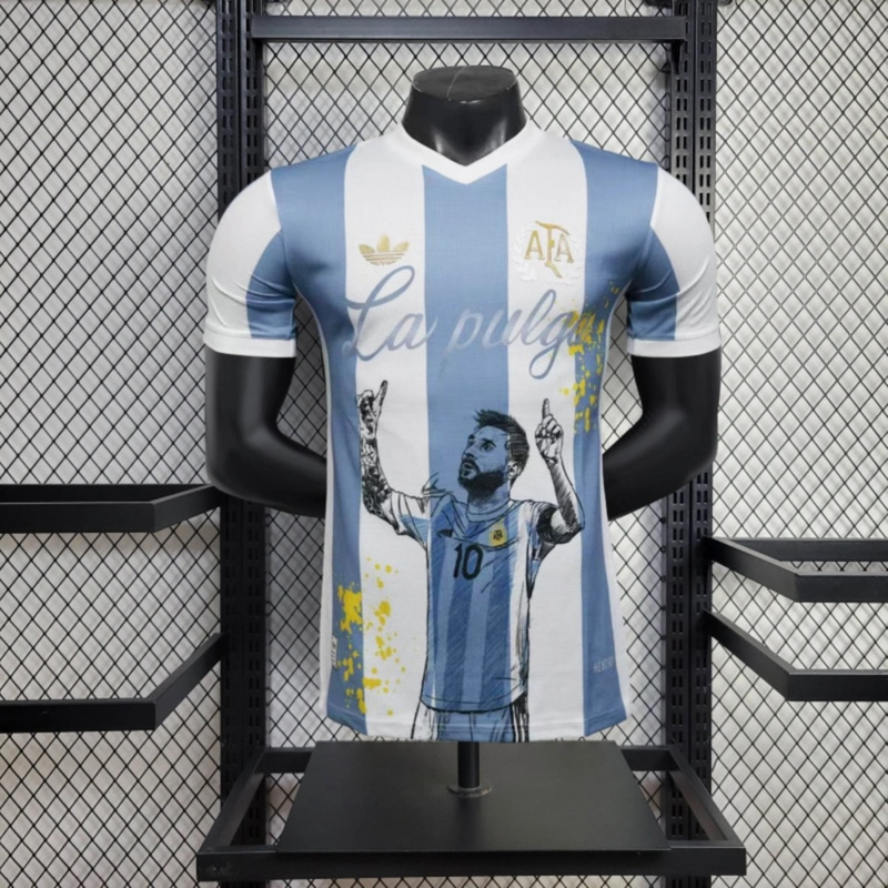 2024/25 Argentina Adidas 50th Anniversary Messi jersey Player Version