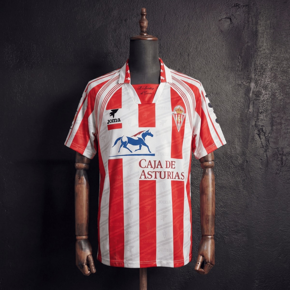 Retro Sporting Gijon 1995/96 Home jersey Fan Version
