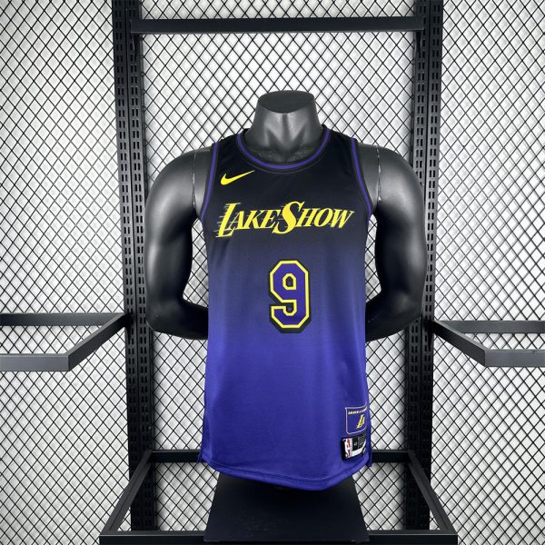 NBA Los Angeles Lakers 24/25 City Edition Purple Jersey JAMES JR.#9 S-XXL