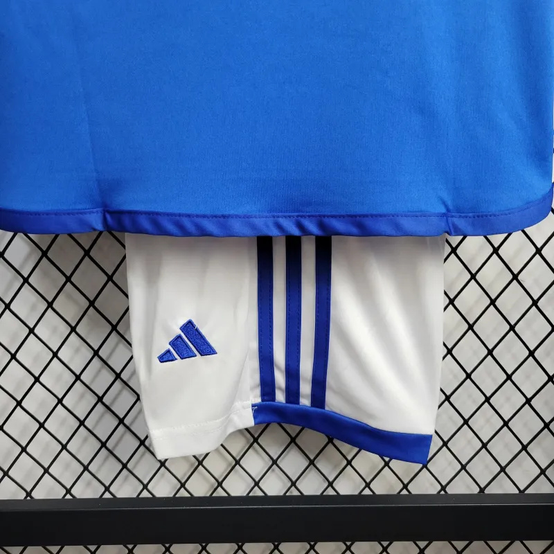 2024/25 kids kits Cruzeiro home jersey size: 16-28