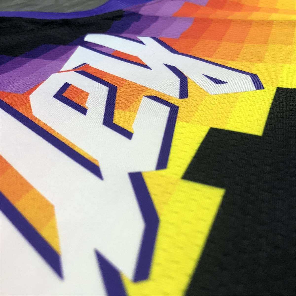 NBA Phoenix Suns Round neck Black jersey PAUL#3 S-XXL