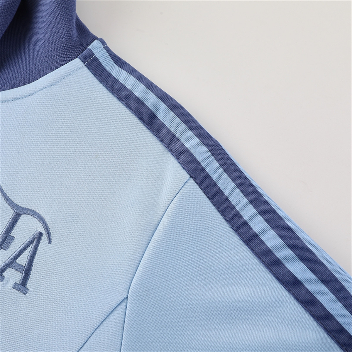 2024 Argentina Light Blue Jacket Training Suit Set Football Team Shirt Sports Fashion
