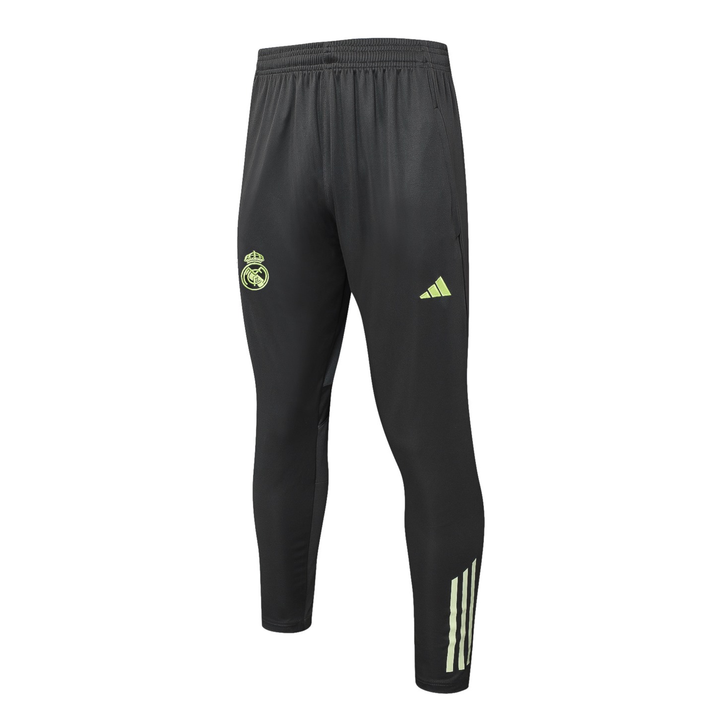 202526 Real Madrid grayish green Long-sleeved half-pull training kit Football team kit