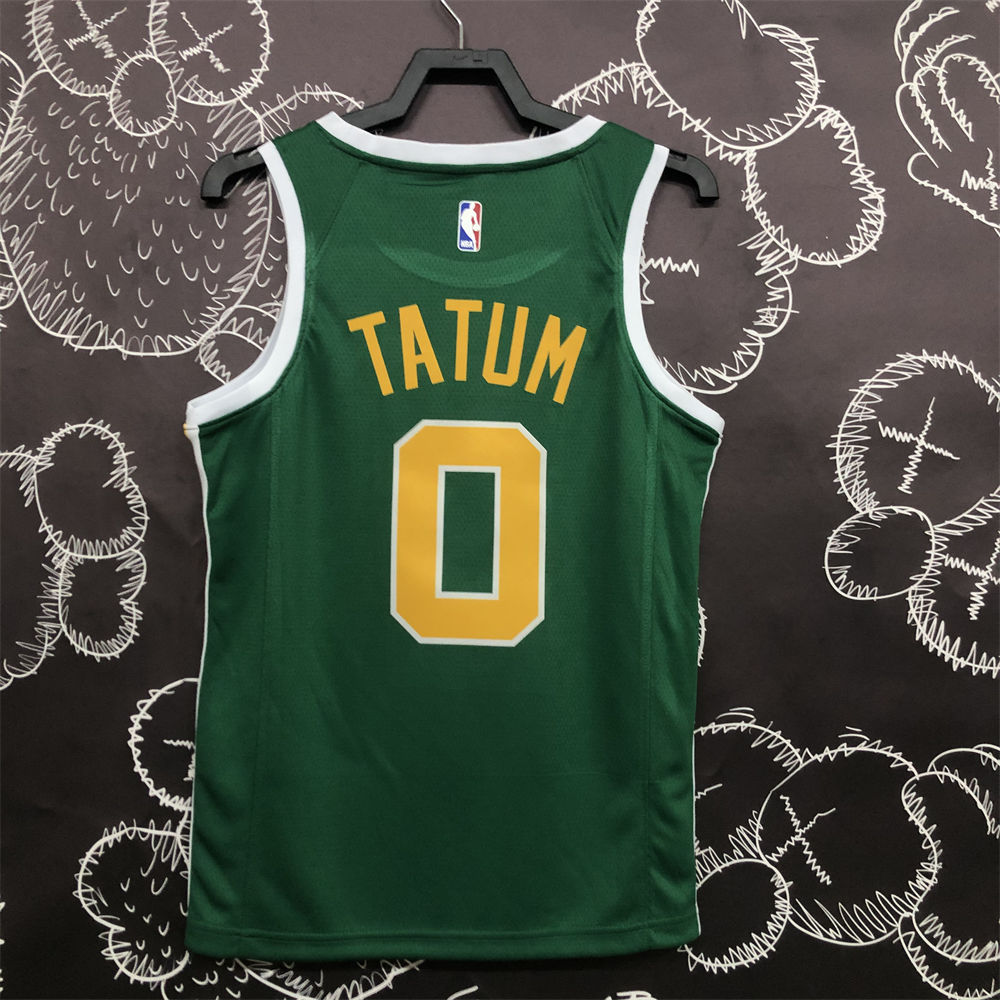 NBA Boston Celtics Round Neck Green Jersey S-XXL