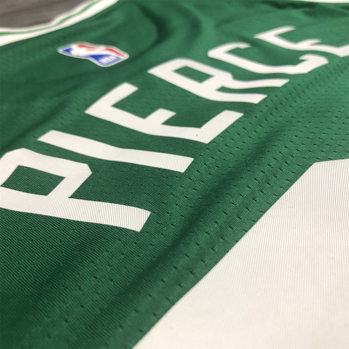 NBA Boston Celtics round neck Retro Green Jersey Pierce#34 S-XXL