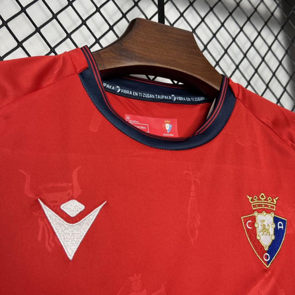 2024/25 Kids Osasuna Home jersey Kid Kits Size 16-28