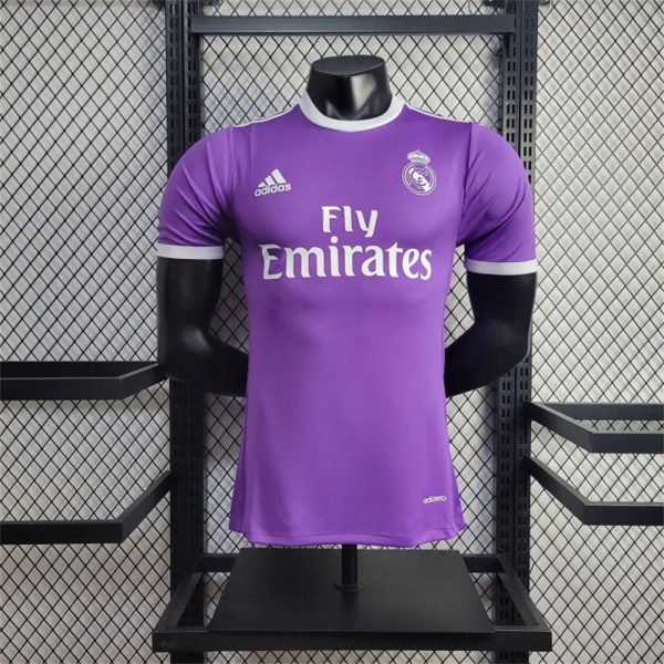 Retro 16/17 Real Madrid 2 Away Jersey Player Version