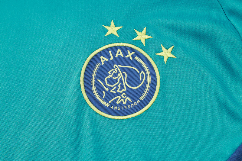 24/25 Ajax Blue Training Set Shirt and Shorts