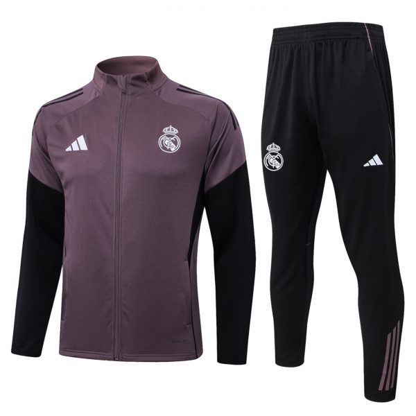 2026 Real Madrid Dusty purpie Jacket Training Suit Set
