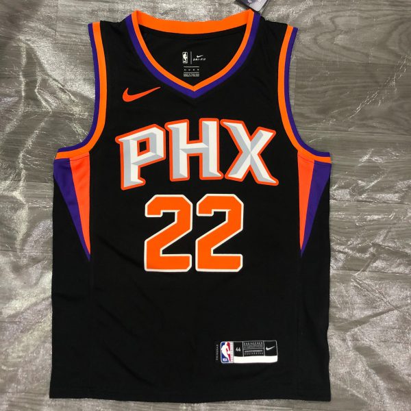 NBA Phoenix Suns V-Neck Black jersey AYTON#22 S-XXL