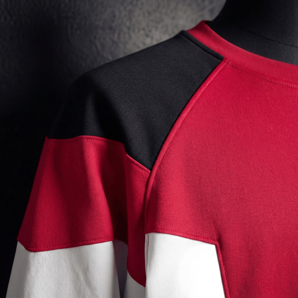 2025/26 AC Milan long Sleeve Red Sweatshirt