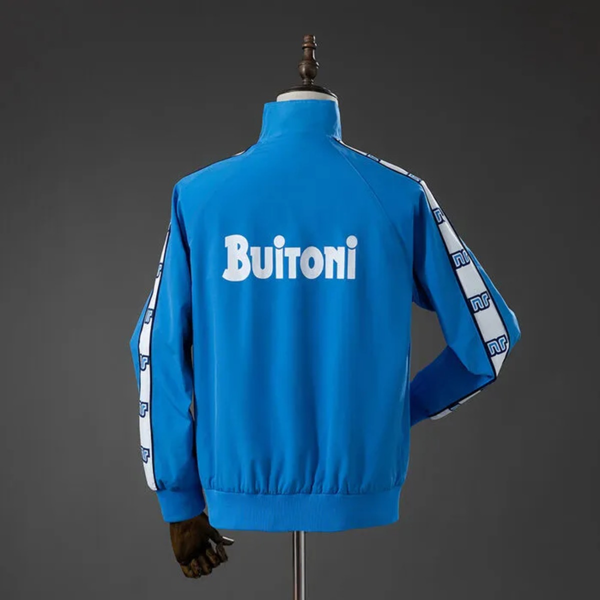 1987/88 SSC Napol Vintage Style Jacket Windbreaker