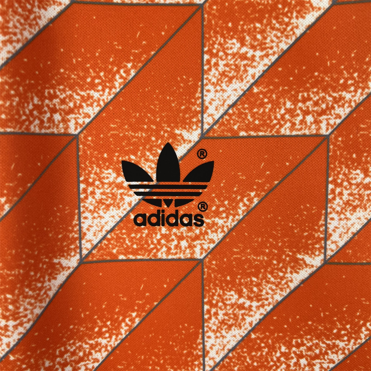 Retro Netherlands 1988 Holland Home Long Sleeve jersey Fan Version
