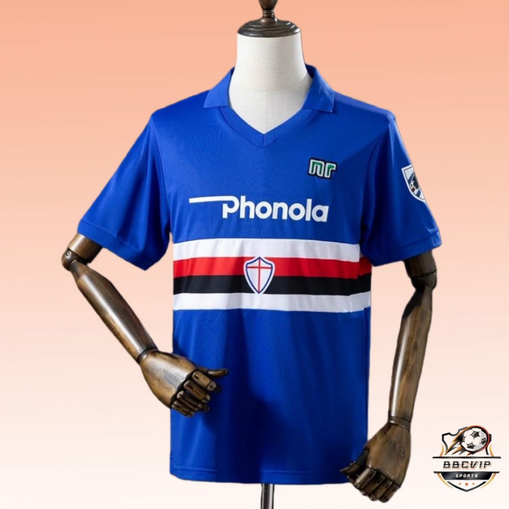 Retro Sampdoria 1984/88 home jersey Fan Version