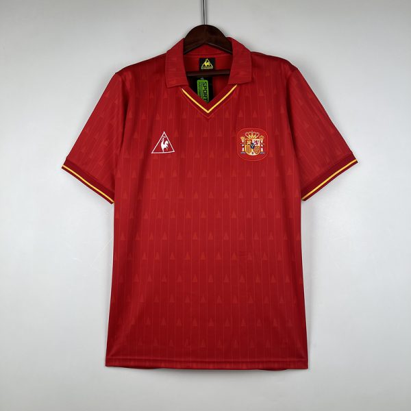 Retro Spain 88/91 Home jersey Fan Version