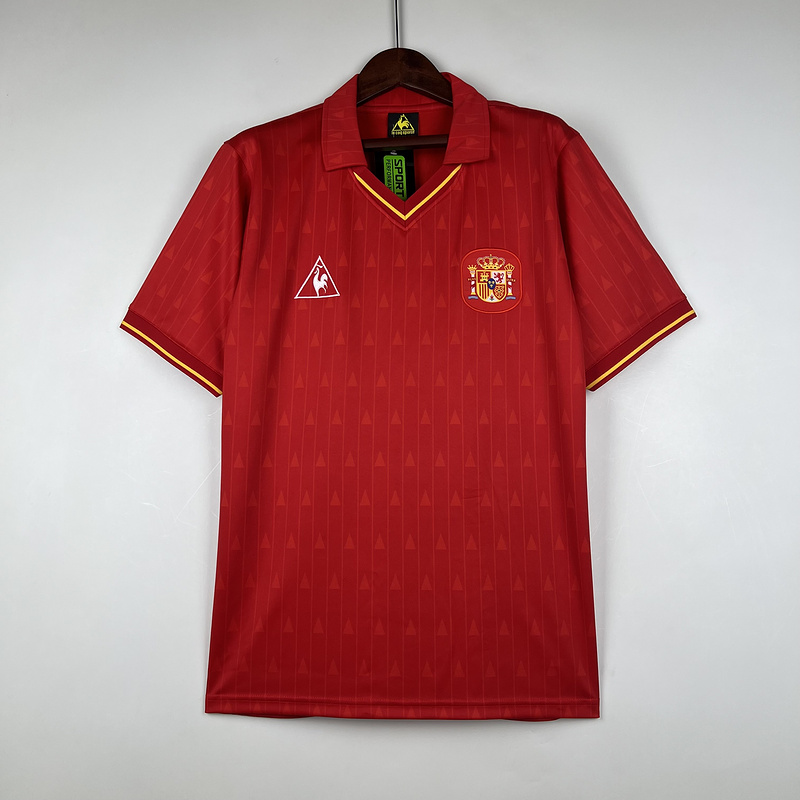 Retro Spain 88/91 Home jersey Fan Version