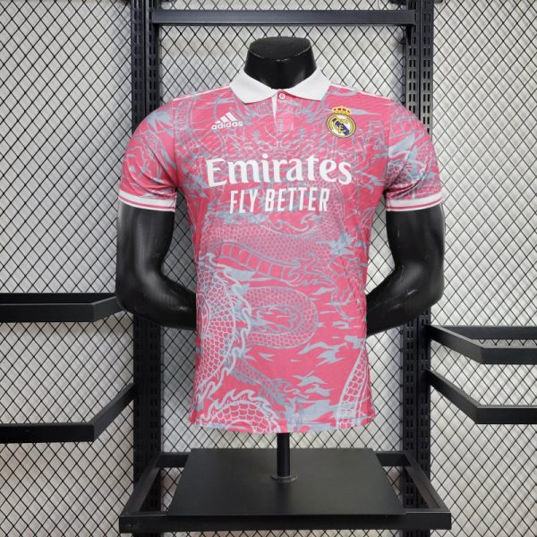 24/25 Real Madrid Pink Special edition Jersey Player Version