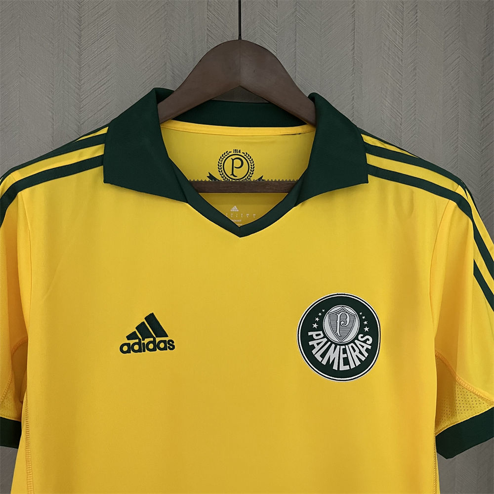 Retro 2014 Palmeiras Yellow jersey Fan Version