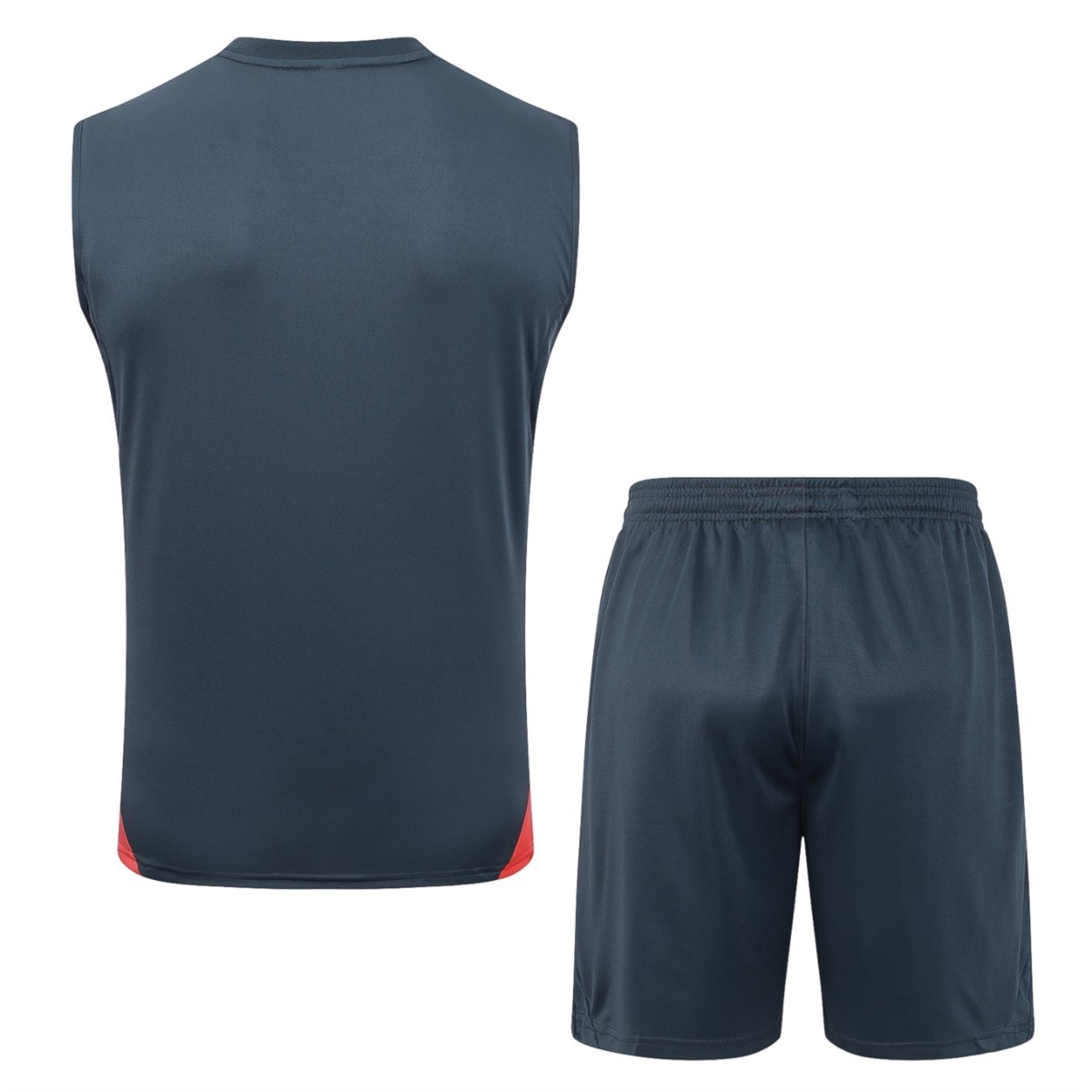 2026 Bayern Munich Dark grey Training Set Shirt and Shorts