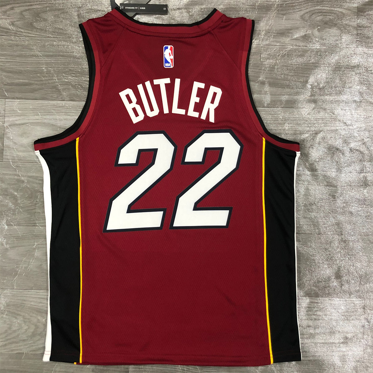 NBA Miami Hearts V-Neck Red Jersey BUTLER#22 S-XXL