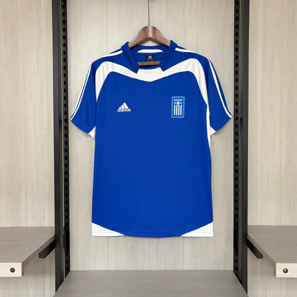 Retro Greece 2004 Home jersey Fan Version