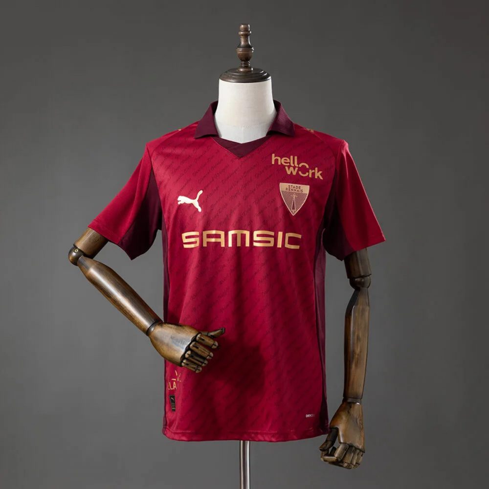 2026 Stade Rennais 125th Anniversary Red Jersey Fan version