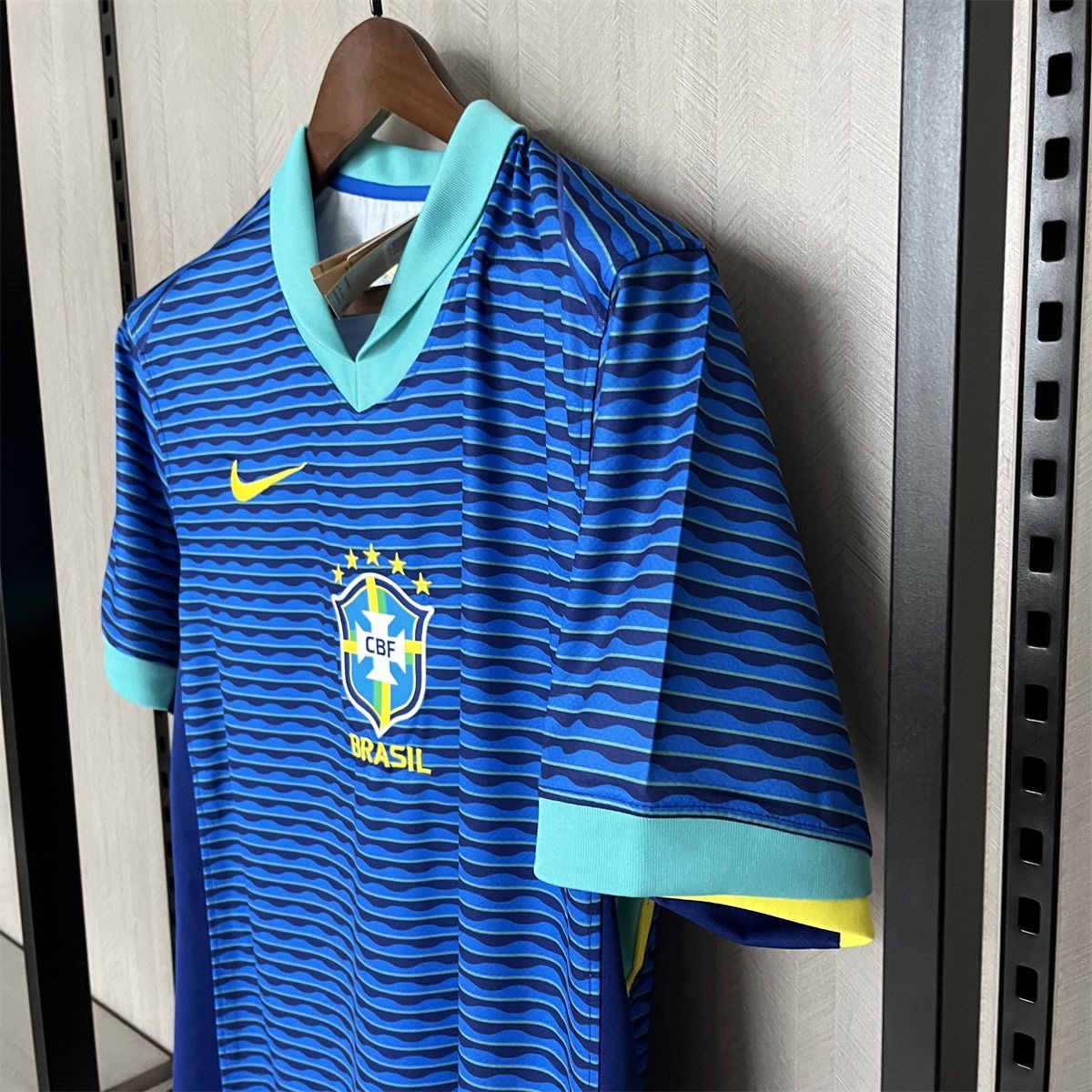 2024/25 Brazil away Blue jersey Fan Version