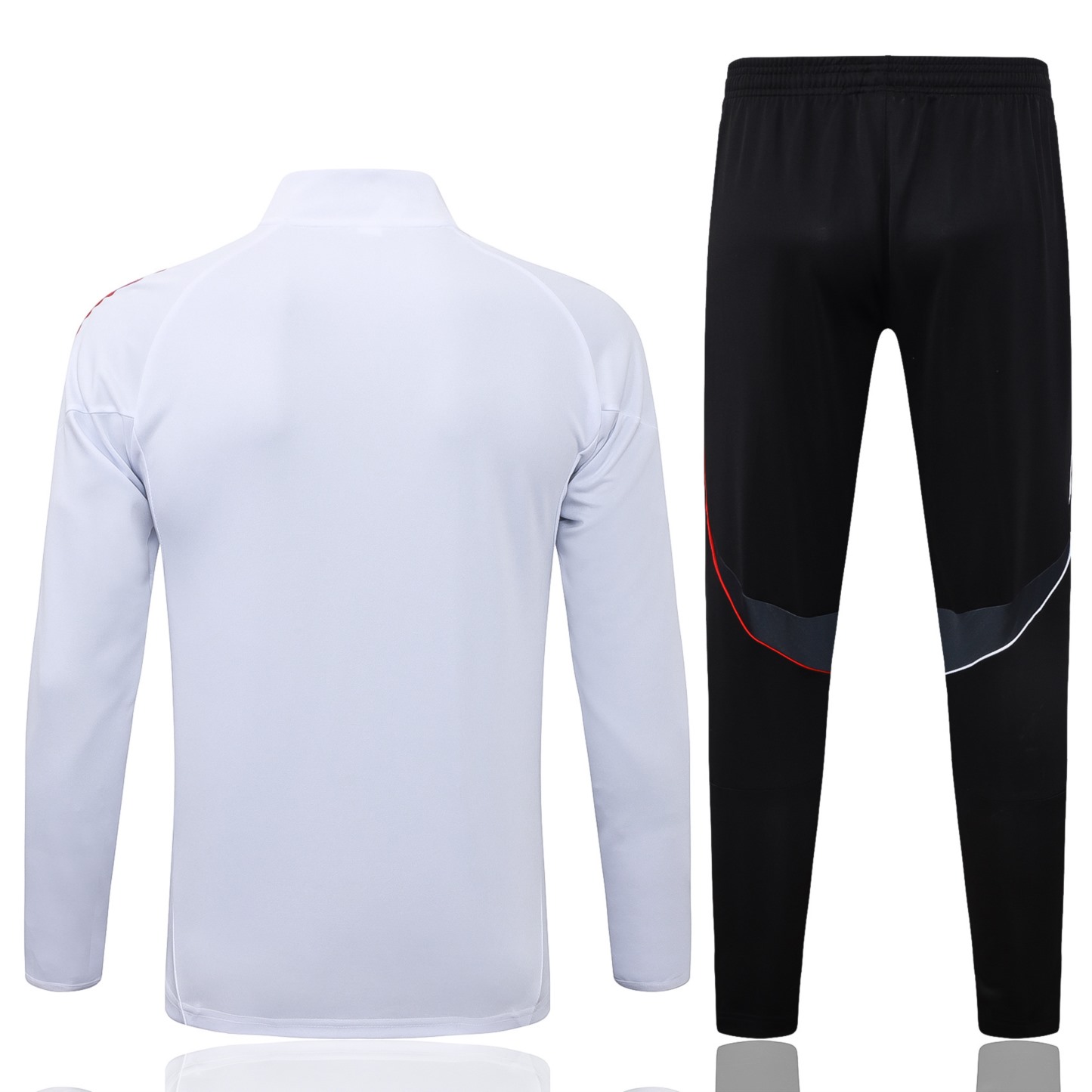 2025/26 Ajax White Jacket Training Suit Set Football Team Shirt Sports Fashion