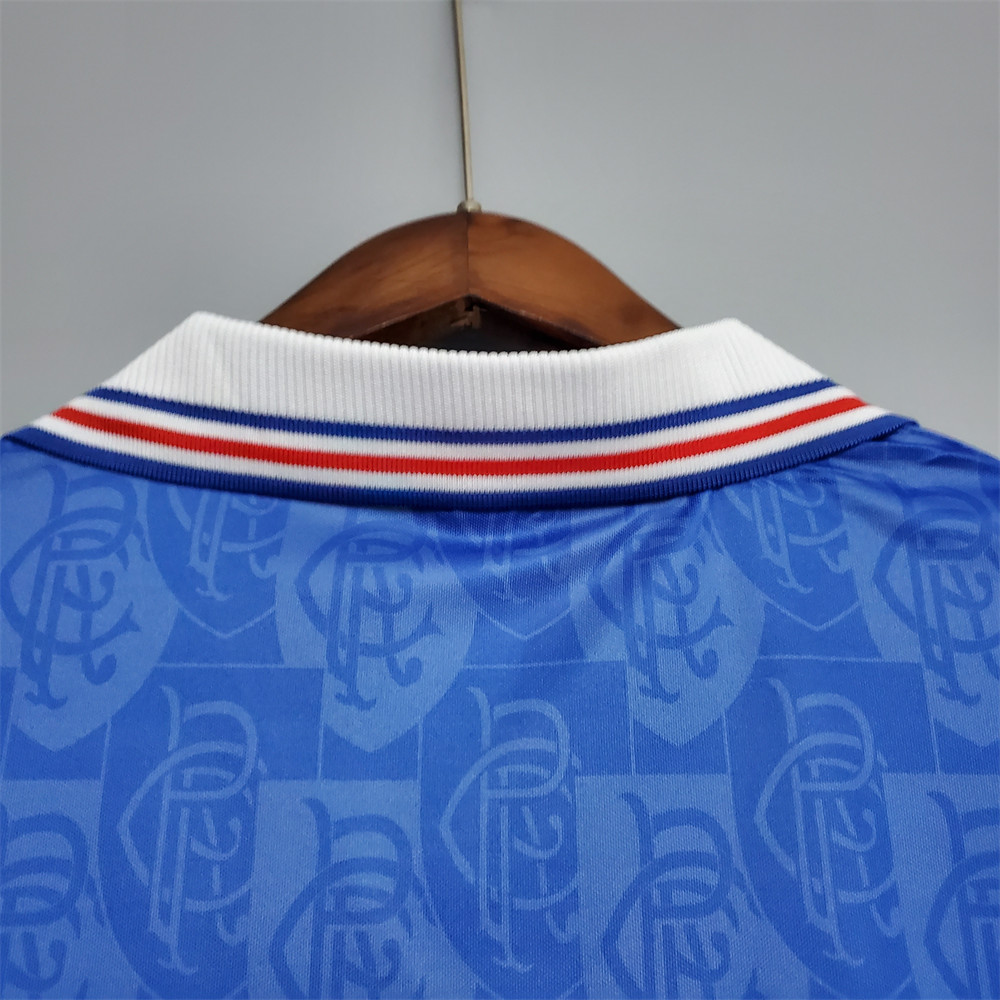 Retro Rangers 96/97 Home jersey Fan Version