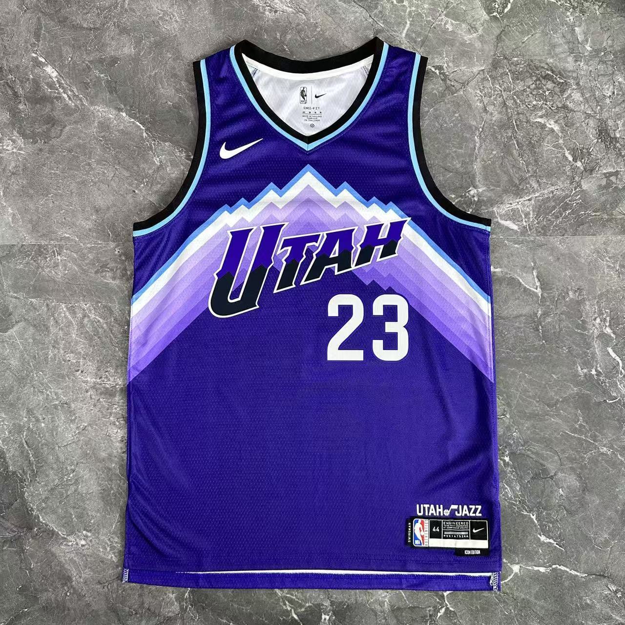 NBA Utah Jazz 2026 Purple Jersey MARKKANEN#23