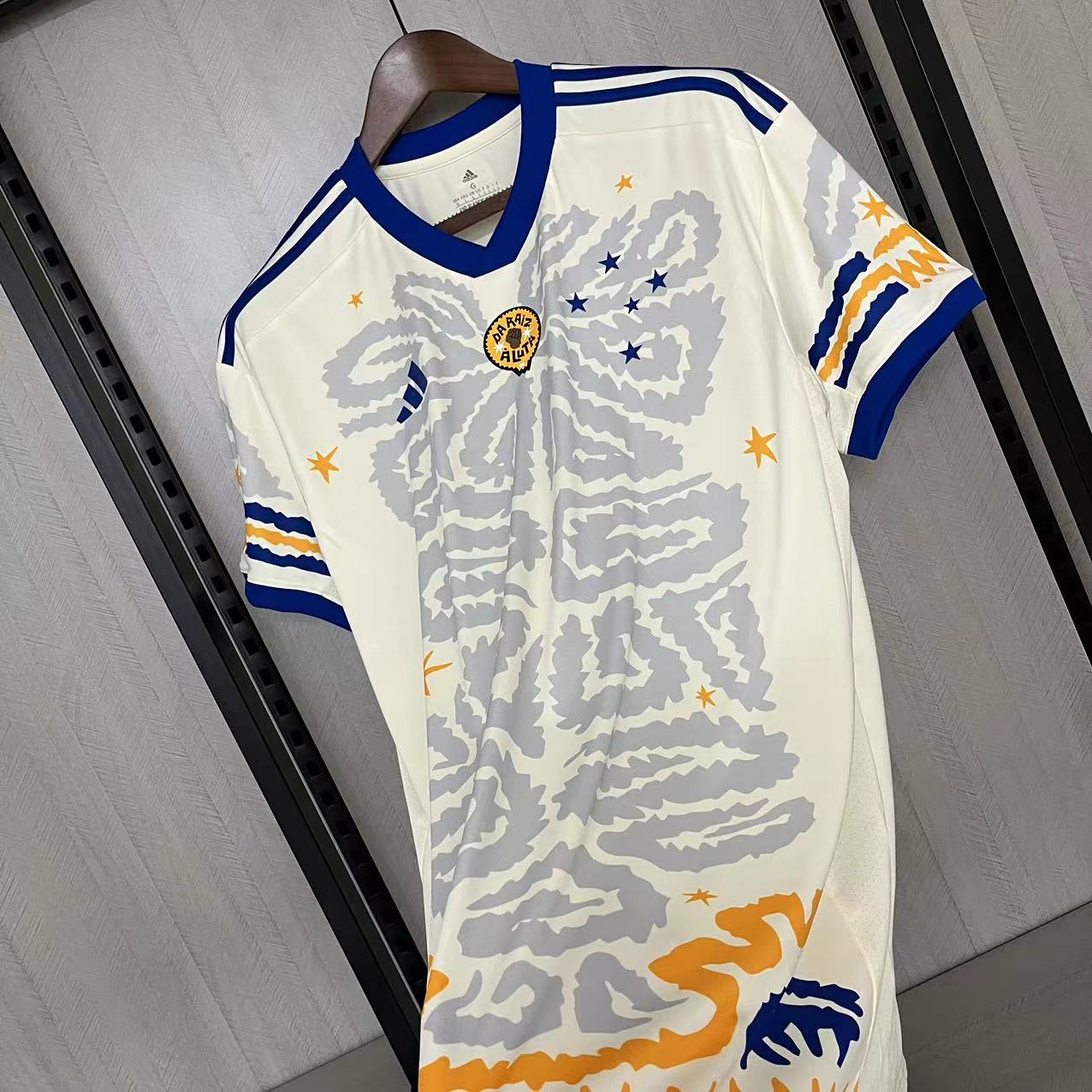 2023/24 Cruzeiro Special Edition White jersey Fan Version