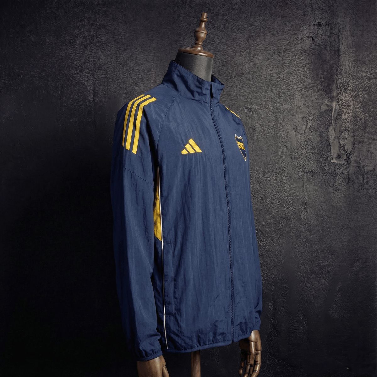 2026 Boca Juniors Black Jacket Windbreaker Sport Unifom