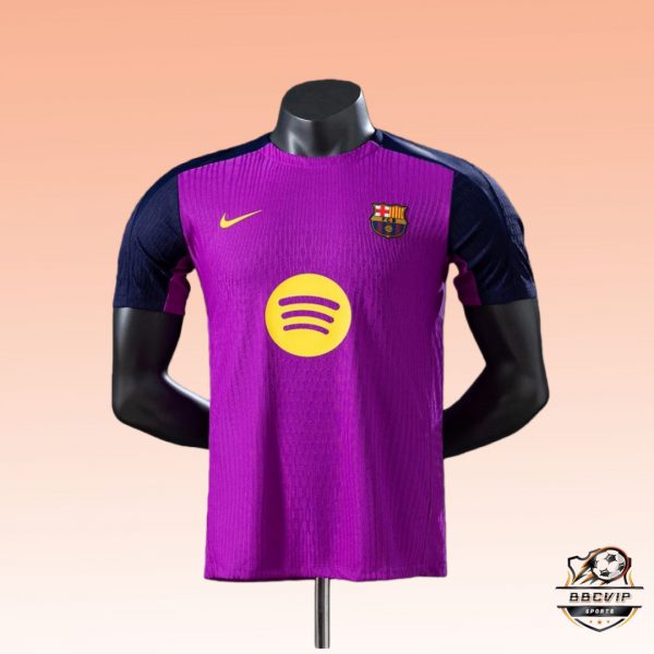 2025/26 Barcelona Pre-match Training Purple jersey Player Version