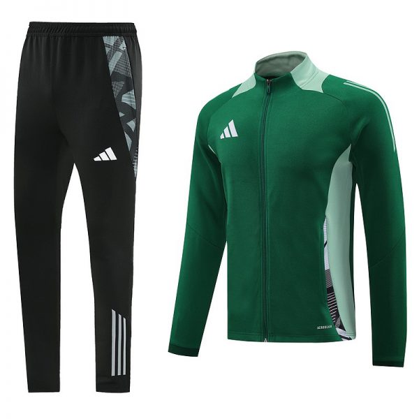 2024 Nike Green Jacket Training Suit Set Football Team Shirt Sports Fashion