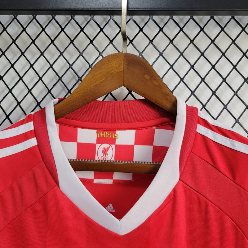 Retro Liverpool 08/09 Champions League home jersey Fan Version