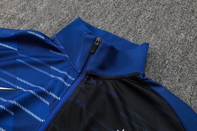 2024/25 Inter Milan Royal blue Jacket Training Suit Set Football Team Shirt Sports Fashion