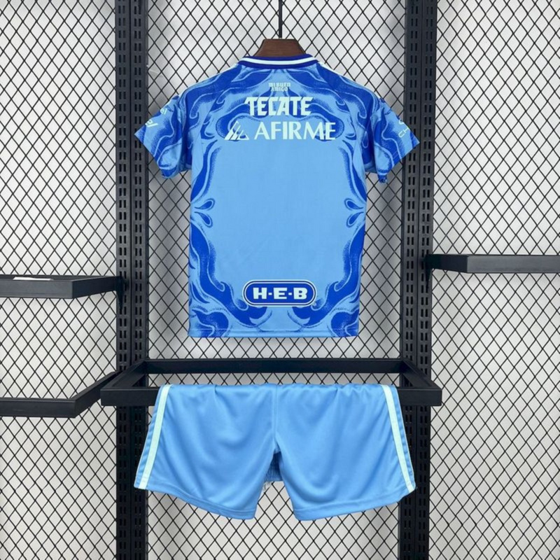 2025/26 Tigres UANL Away jersey Kid Kits Size 16-28