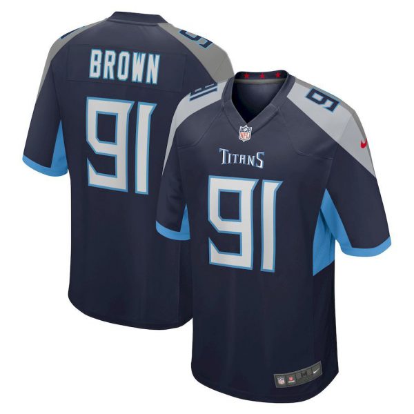 NFL Tennessee Titans Jeysey BROWN #91